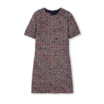 Robe en laine bouclée