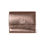 bronze patent leather