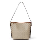 beige and brown GG fabric