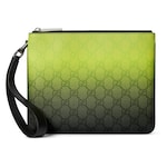 tessuto verde lime e nero