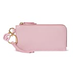 pink leather