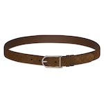 daim GG marron et cuir marron