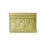pale green GG leather