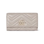 ライトグレー レザー