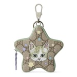 beige and brown GG fabric