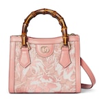 light peach and beige fabric