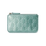light blue GG leather