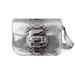 metallic silver and grey