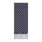 blu scuro e grigio chiaro