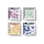 porcelaine coloris blanc et multicolore