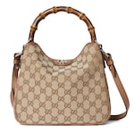 beige and brown GG canvas