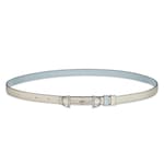 ホワイト＆ブルー レザー