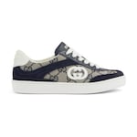 beige and blue GG canvas