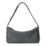 グレー ソフト グレインレザー