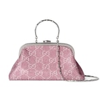 cristaux GG coloris rose et argent