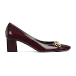 다크 버건디 레더