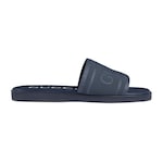 Men's slide sandal with tonal logo in blue jacquard fabric | GUCCI® US