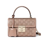 dusty pink lamé fabric