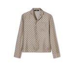 beige e marrone scuro