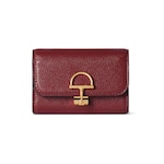 Rosso Ancora red leather