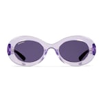 transparent pastel violet