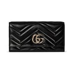 블랙 마틀라세 쉐브론 레더