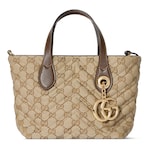 sand and brown GG canvas
