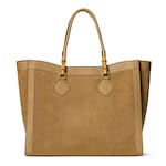 pelle scamosciata beige scuro