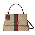 sand and brown GG canvas