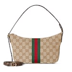 沙色和棕色GG帆布