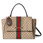 toile GG sable et marron