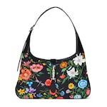 black and multicolor nylon