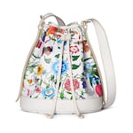 toile blanc et multicolore