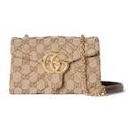 sand and brown GG canvas