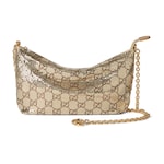 gold and brown GG mesh