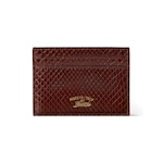 dark brown python leather