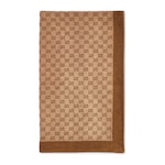 み*ゃ様 【新品未使用】・訳ありGUCCI ロゴ ビーチタオル 大判 GG コットン テリークロス ビーチブランケット ・キャメル | GUCCI公式