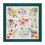 white and multicolour