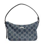 denim GG blu scuro