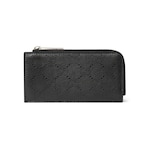 black GG leather