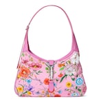 pink and multicolor nylon