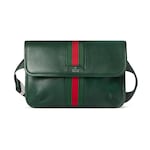 dark green leather