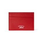 strahlend rotes Leder
