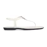 white patent leather