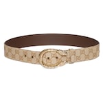 toile GG sable et marron