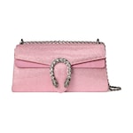 light pink suede