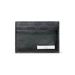 schwarzes Leder