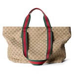 sand and brown GG canvas