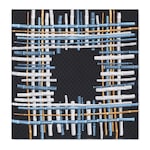 black and light blue