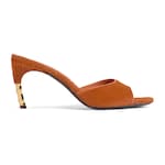 orange calf hair